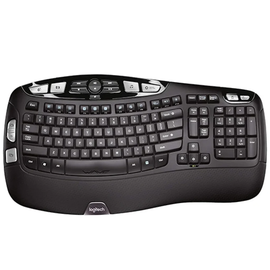 Logitech K350 Wave Ergonomic Keyboard - Gadgetswish