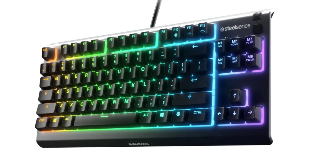 SteelSeries Apex 3 TKL (Best for Heavy Duty Games)